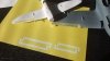 Omask 80098 Spitfire mask for leading edge (for Eduard)(Yellow masking tape) 1/72